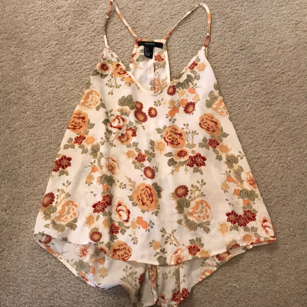 Floral tank